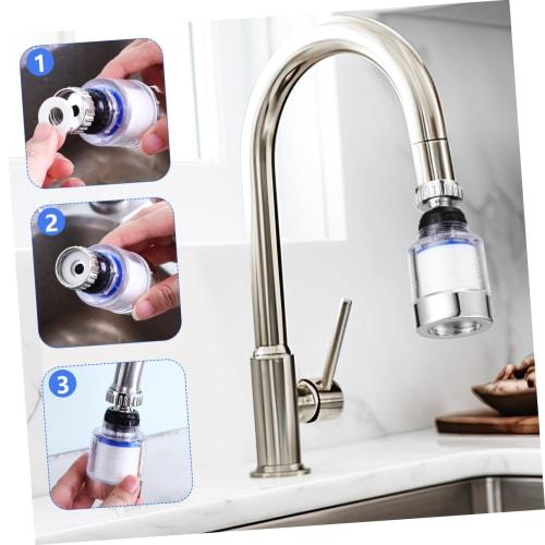 VINTORKY 1 Set Bathroom Sink Filter, Faucet Water Purifier for Kitchen and Bathroom