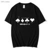 Alice In Borderland T-Shirts Men Short Sleeve Tshirt Harajuku Graphic Streetwear Women Top Men Clothing