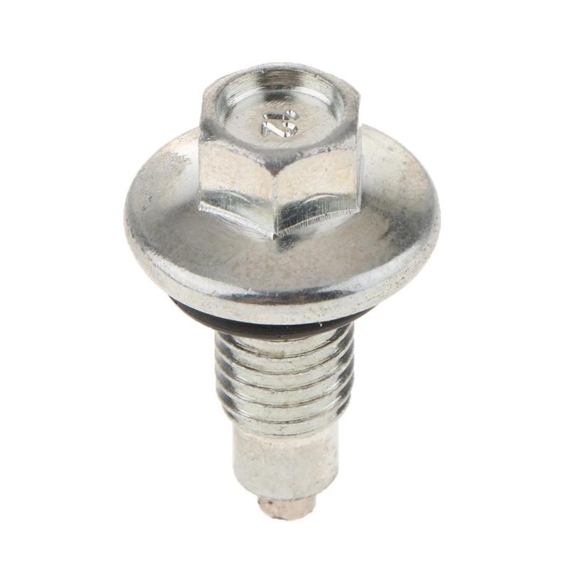 Magnetic Oil Drain Bolt Metal Engine Oil Pan Plug Gasket Anti Friction Oil Plug for Car Maintenance