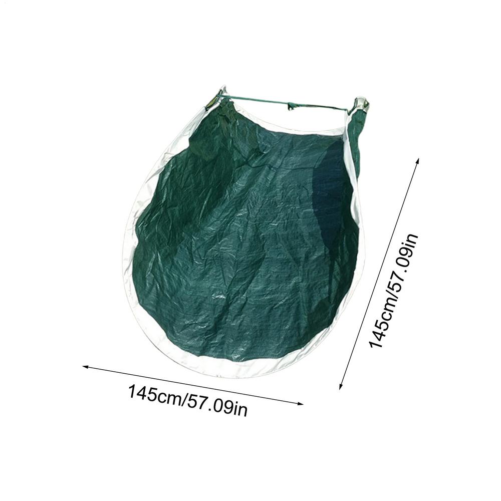 

Leaf Bags Foldable Pop-Up Portable Leaf Bags Efficient Garbage Collector Trash Solution for Grass Leaves Garden Debris Clippings