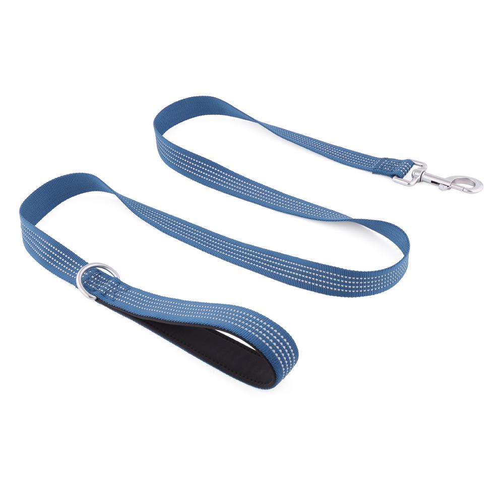 Night Reflective Dog Leash: No-Choke Design for All Sized Dogs