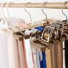 Belt Rack Hanger Tie Closet Organizer Holder For Wardrobe Belt Storage Rack