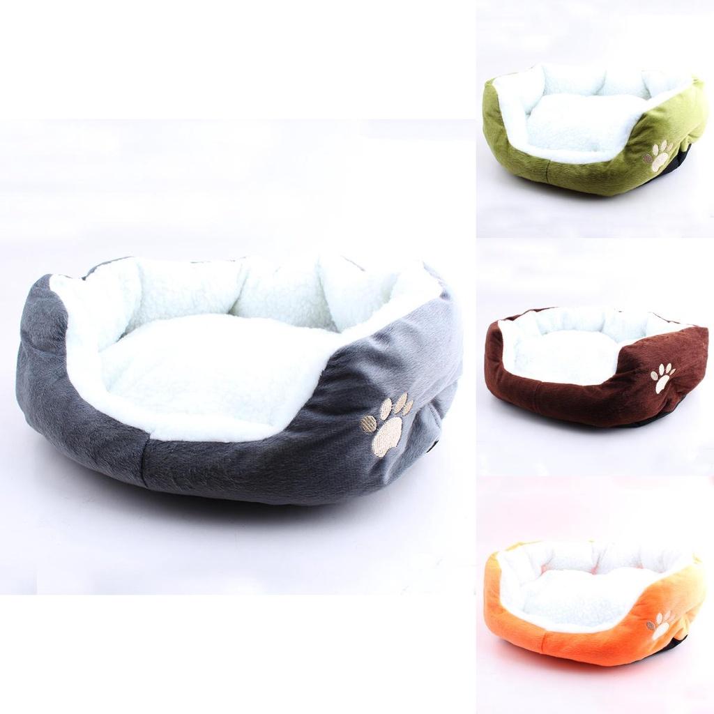 Bequemes Kleines Mittelgroßes Haustier Hund Welpe Katze Weiches Fleece Warmes Nest Haus Matte