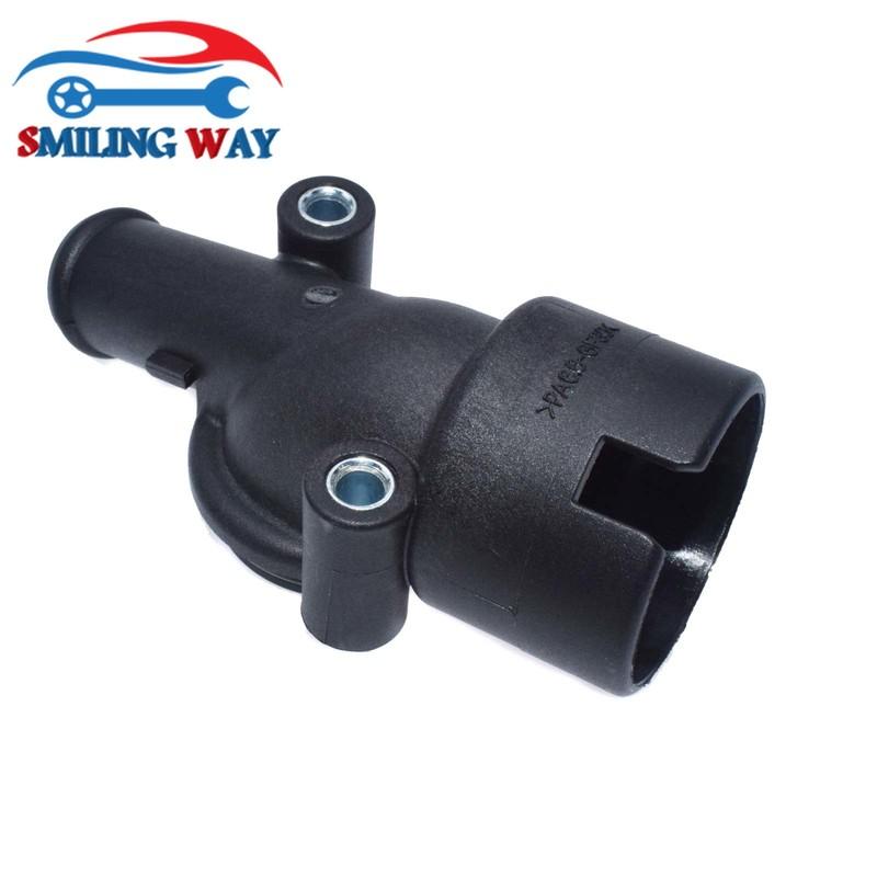 Coolant Thermostat Housing Water Flange Pipe 021121133D For VW Corrado Golf III Passat Sharan Transporter IV Vento 2.8 2.9 VR6