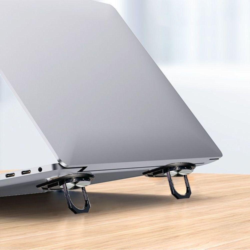 Self-Adhesive Mini Foldable Laptop Stand Invisible Self Adhesive Laptop Stand Notebook