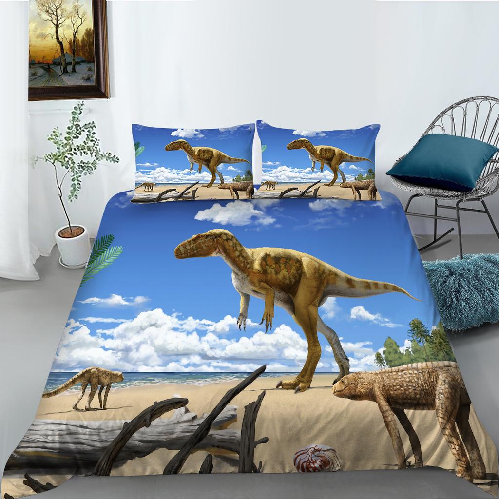 Dinosaur Series Polyester Bedding Two-Three-Piece Set 3D Digital Printing