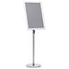 Day and Night - Day and Night Standing Poster Stand A3 Silver Aluminum Alloy