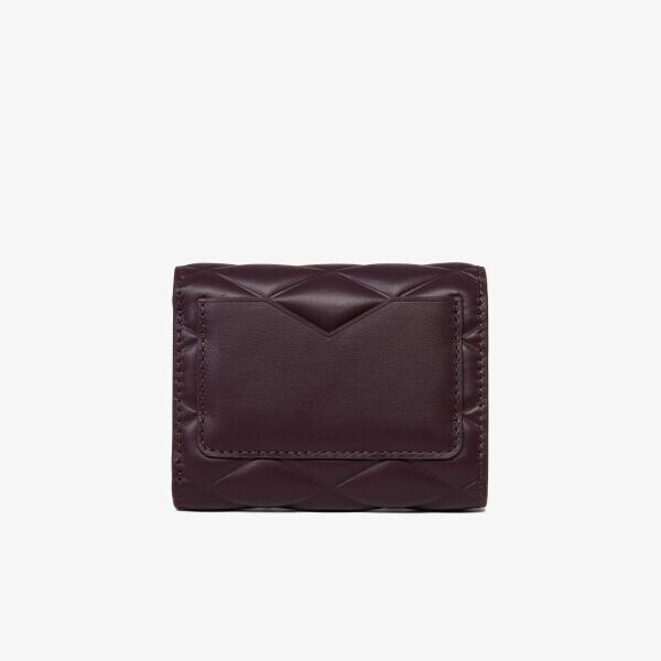 Lacoste Crocodelle Flap Wallet R31 Burgundy