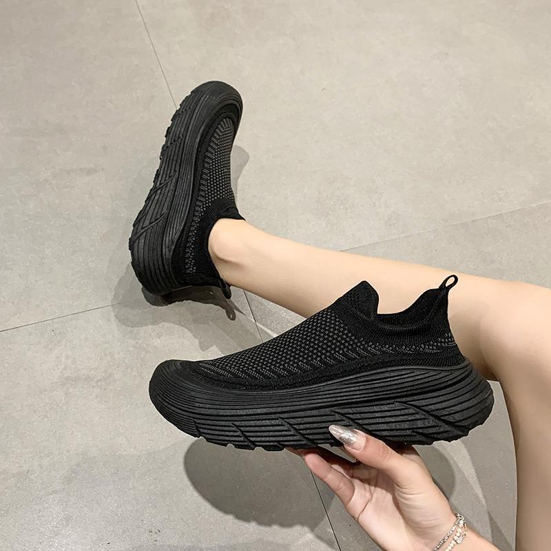 

Женская повседневная обувь, модная дышащая сетчатая обувь на плоской подошве, кроссовки, женская вулканизированная обувь, белая женская обувь D150 40