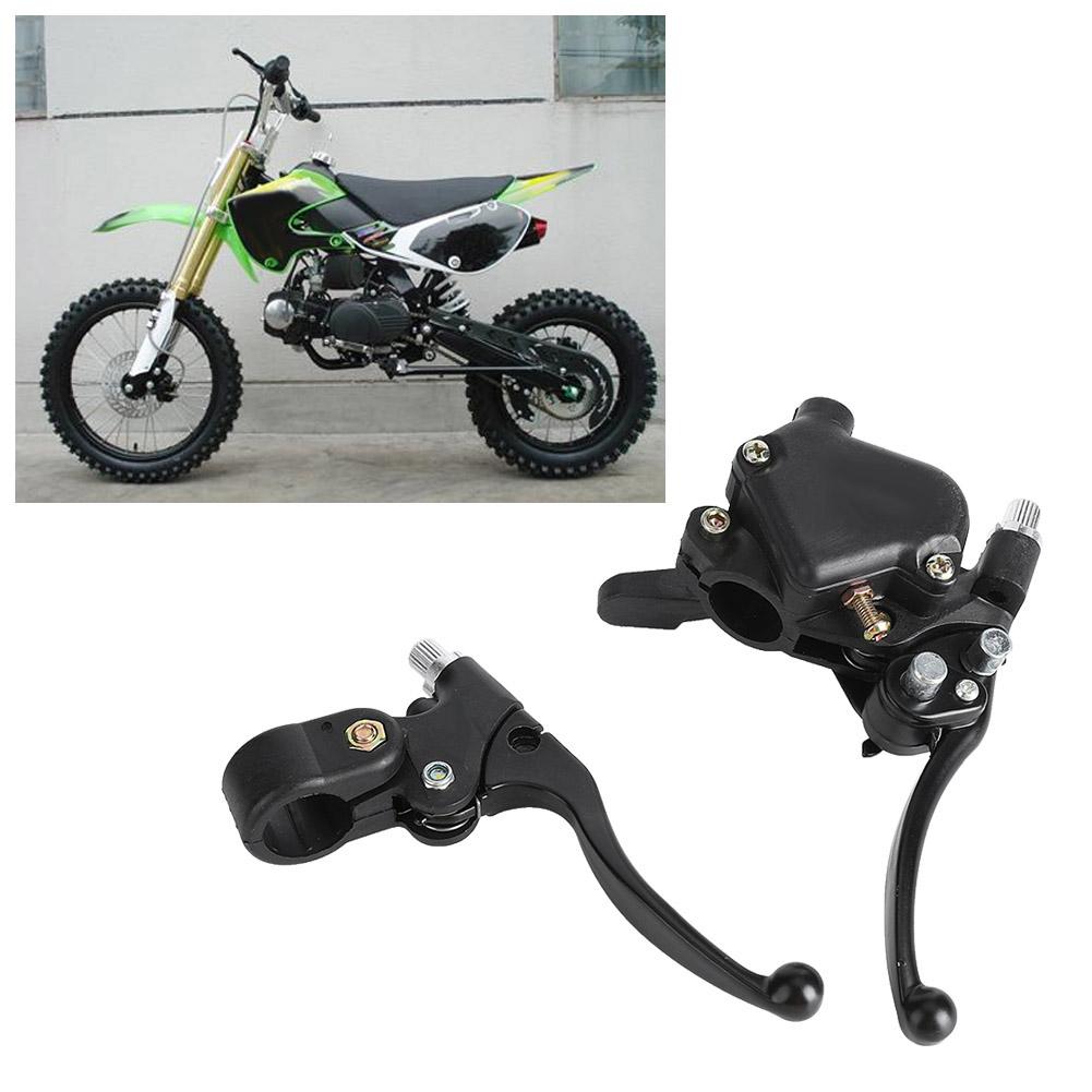 Pair of 22mm Left Right Thumb Throttle Brake Lever Fit For   Moto Quad Pit Bike ATV