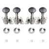 Classical Style Ukulele Tuning Pegs Machine Heads Replacement 2L + 2R Tuners with Mouting Screws Easy To Install
