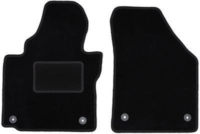 Tapetes frontais pretos para: Minivan Volkswagen Touran I 2FL (2010-)