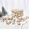 Electroplated Christmas Tree Ornament: Shiny, Colored Hanging Ball Decoration