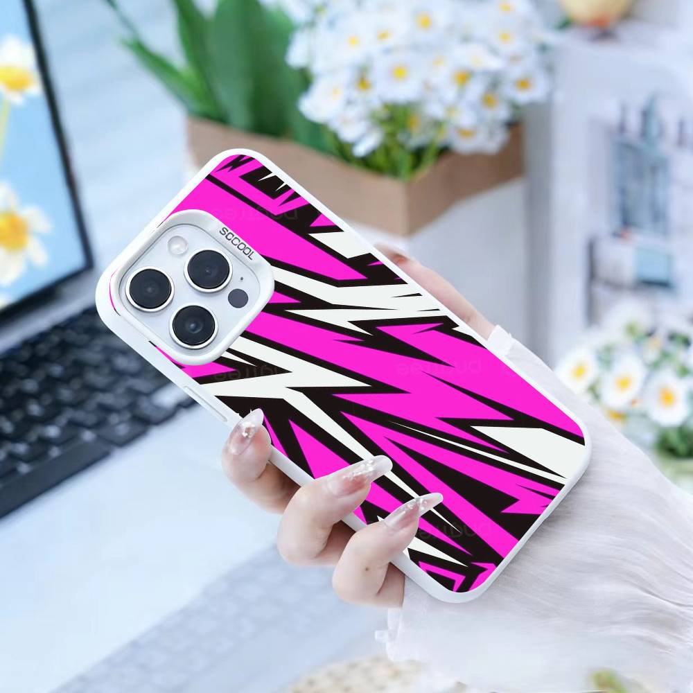 

B-BA-pPE Phone Case For iPhone17, 16,15,14,13,12 Pro Max white Candy Matte Shockproof Cover iPhone12PRO