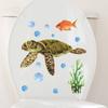 Blue Sea Fish Bubble Underwater World Underwater Animal Wall Sticker For Kids Rooms Bathroom Home Decoration Murals