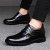 Men's Spring & Autumn Leather Shoes - 6cm Height Boost, Thick Sole, Formal/Casual Versatile Footwear