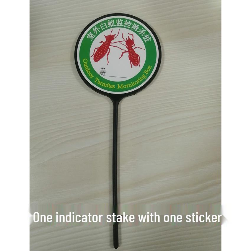 Smart Cat Termite Bait: Underground Wood Block Lure & Monitor Stake