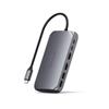 USB-C Hub - SATECHI - 6-in-1 Multiport - 85W PD - 2x 4K HDMI (60/30Hz) - USB-C/USB-A 5Gbps