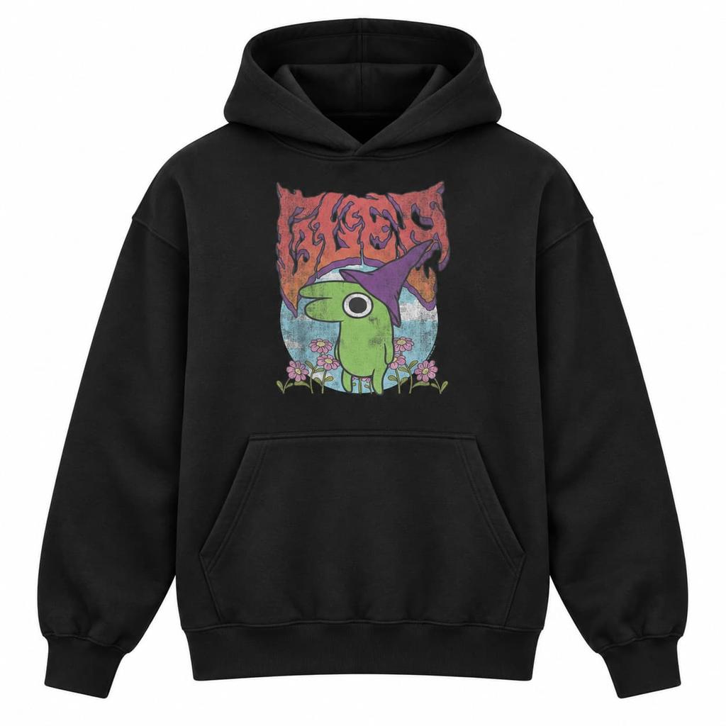 Smiling Friends Glep Květiny Cool Podzim Zima Pánská Mikina Dámská Mikina Pulovr Top Dětská Bavlna dětská Bavlněná Mikina