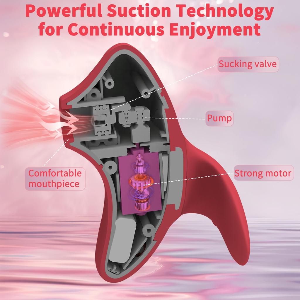 Sucking Vibrator Adult Sex Toys, Clitoral Vibrators Sex Toy with 10 Suction Modes, Waterproof Rose Stimulator for Womens Couples Pleasure