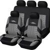Temu Embroidered Car Seat Cover with Tire Pattern - For Export To Russia and Mexico