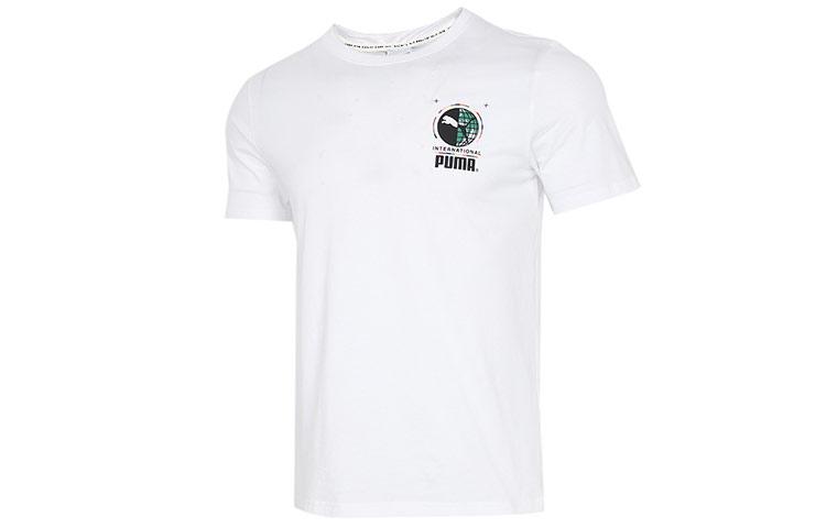 PUMA Set in Sleeve T Shirt Men s White 531307-02 S