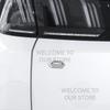 SQOB1 Auto Dekor Metall E Buchstabe Emblem 3D Aufkleber Zubehör für Peugeot EV iOn 2008 308 5008 4008 3008 508 208 Heck Kofferraum Aufkleber