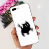 Per iPhone 7 8 7Plus 8 Plus Custodia per Telefono iPhone SE 2020 Cover Posteriore Morbido TPU Silicone Trasparente Paraurti Fiore Farfalla Coque Borsa