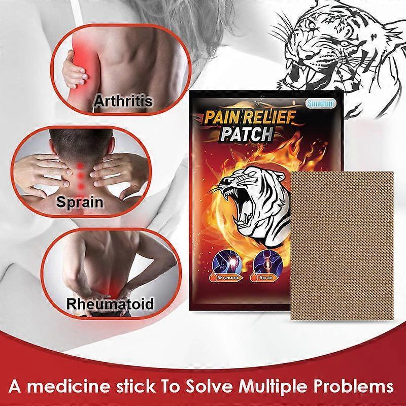 80pcs Patches, Fast Acting Chinese Far Infrared Patches, Long Lasting Patch For Back Pain, Shoulder, Leg