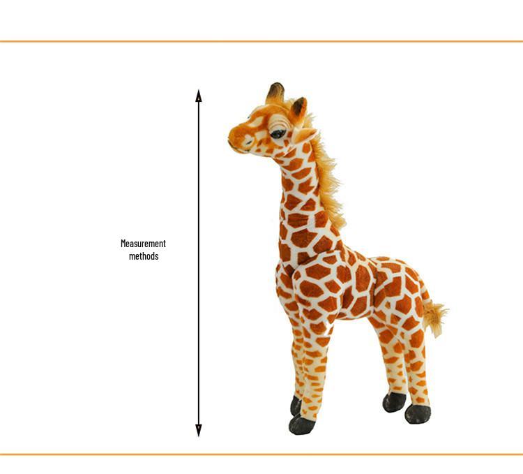 Realistic Giraffe Skeleton Movie Prop Plush Home Ornament