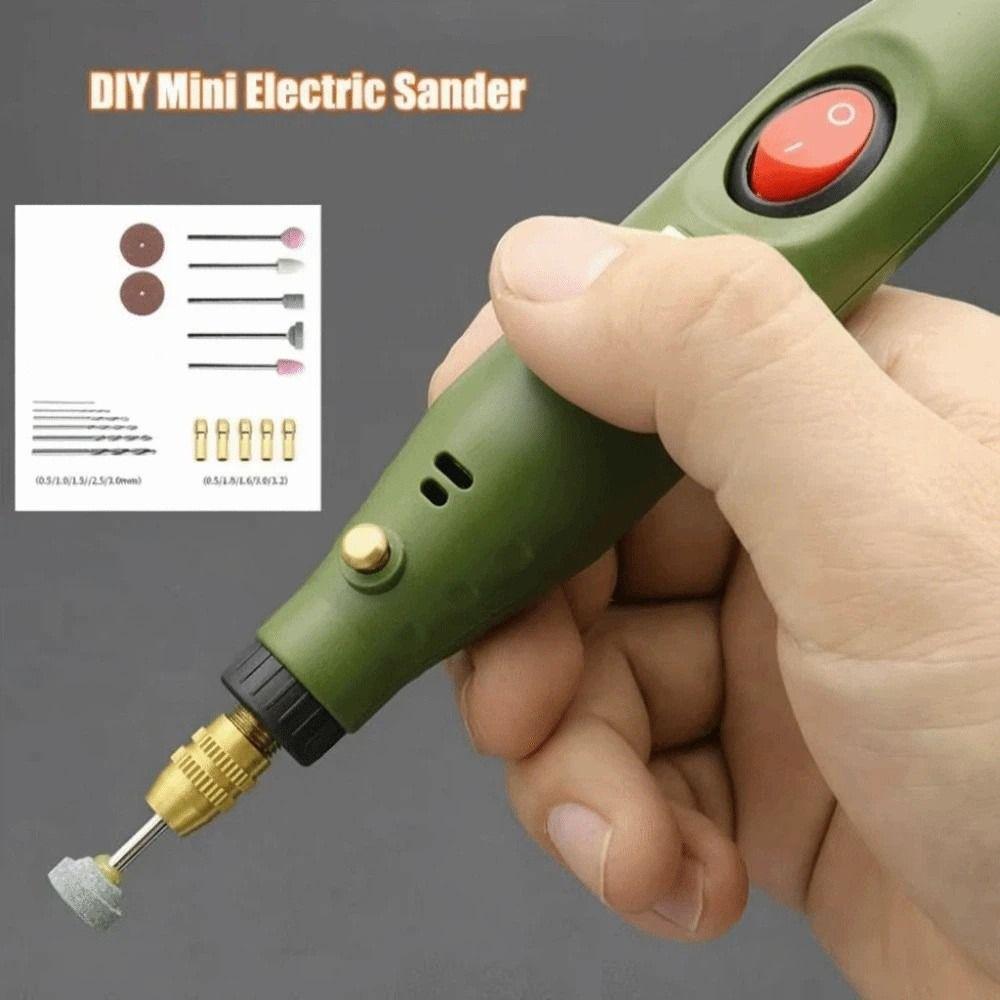 Carving Handheld Mini Electric Drill Ergonomic UK Plug Rotary Grinder Tool High Quality Wireless Engraving Pen DIY Projects