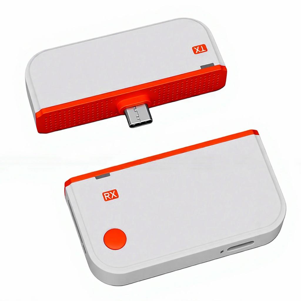 Wireless HD Multimedia Interface Transmitter and Receiver Type C Display Adapter with 1080P Resolution Plug and Play