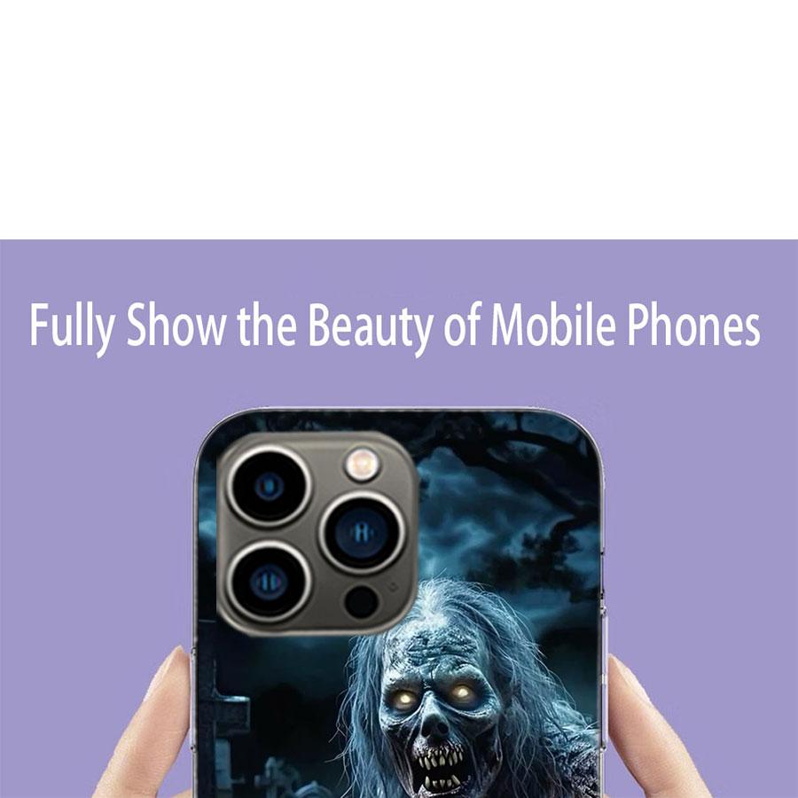 Zombie Apocalypse Phone Case For Iphone 17 Air 15 Pro 14 Plus 16 Pro Max 12 13 Mini 11 16E X XS Cover Cute Fundas