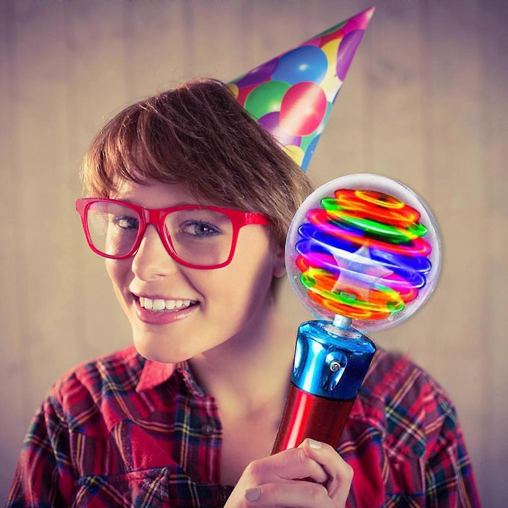 Băț Jucărie Minge Magică Luminoasă pentru Copii LED Flash Rotativ Jucărie Spectacol de Lumini