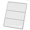 304 Edelstahl Rechteck Quadrat BBQ Netz Gitter Grill Antihaft Backmatte Outdoor Grillteil Roste Heißluftfritteuse Gitter Kochen