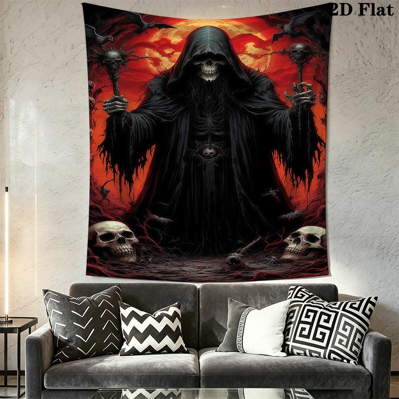 Dark Reaper Tapestry Gothic Bedroom Decor Tapestry Fashion Print Wallmounted Wall Covering Decoration Home Decor Wall Decoration