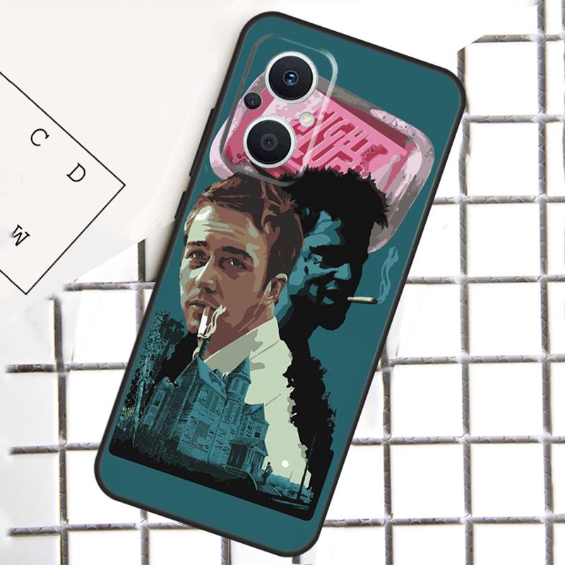 Coque de téléphone Fight Club Pour OPPO Reno 14F 13F 12F 11F 10 Pro 8T 7 8 Lite OPPO Find X8 X6 X5 X9 Pro Housse