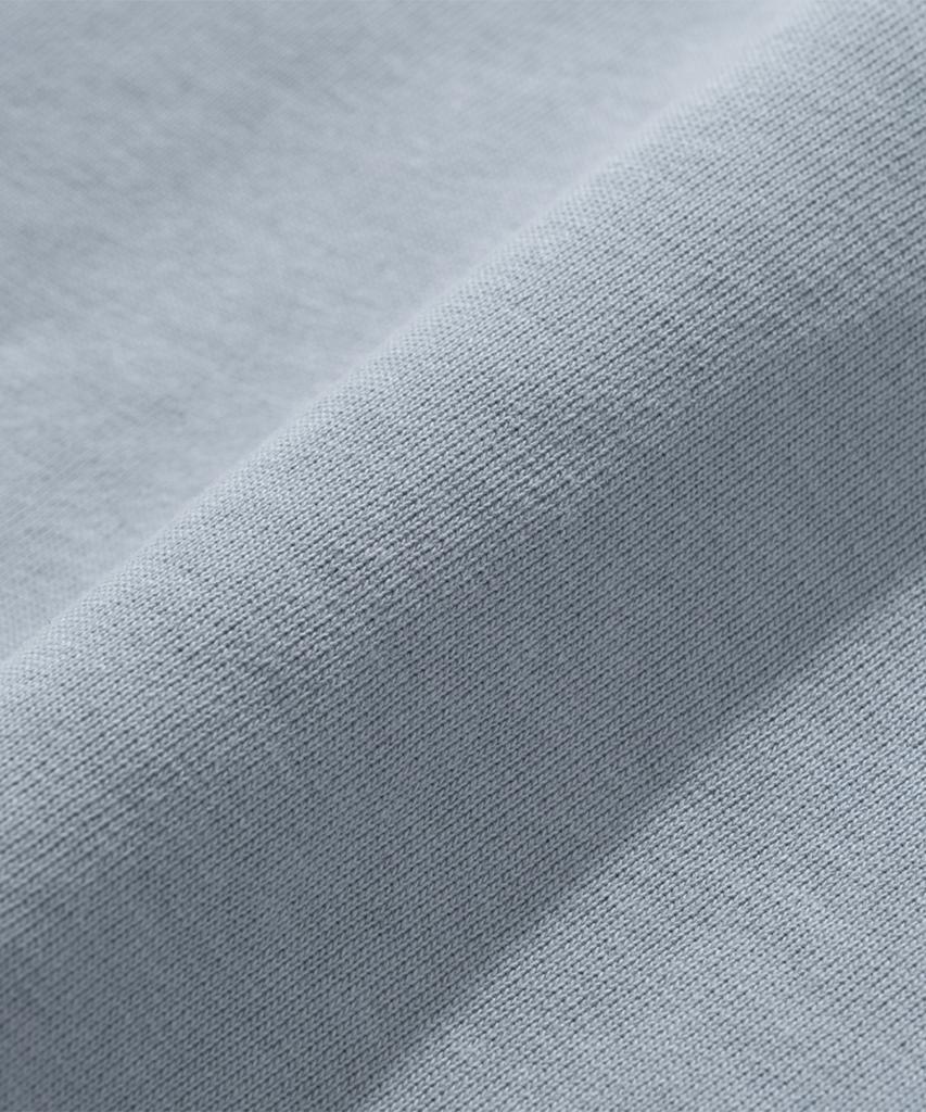Semi-Oversized Hooded Sweatshirt [Ash Blue]