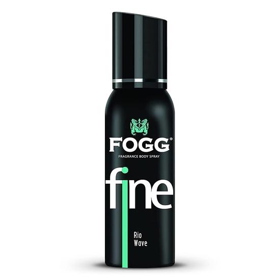 

Fogg Fine Rio Wave No Gas Deodorant for Men, Long-Lasting Perfume Body Spray, 120 ml