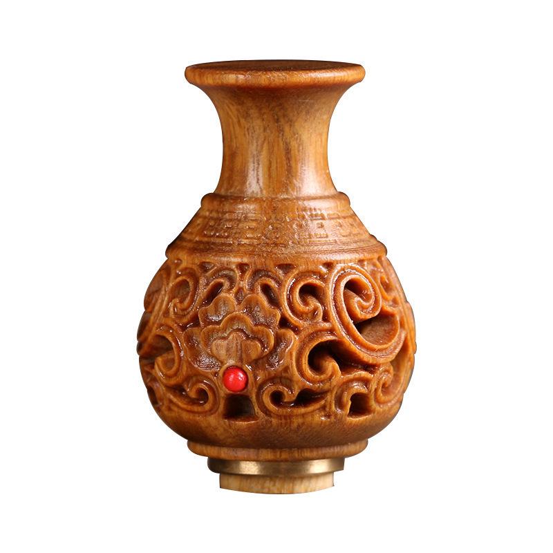 Green Sandalwood Vase Keychain & Pendant Accessories - Douyin Streaming Gifts