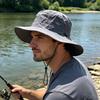 Outdoor Sun Protection Bucket Hat for Men Women Wide Brim Waterproof Quick-Dry Sun