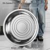 LIEI 304 Stainless Steel Extra Thick Deep Basin