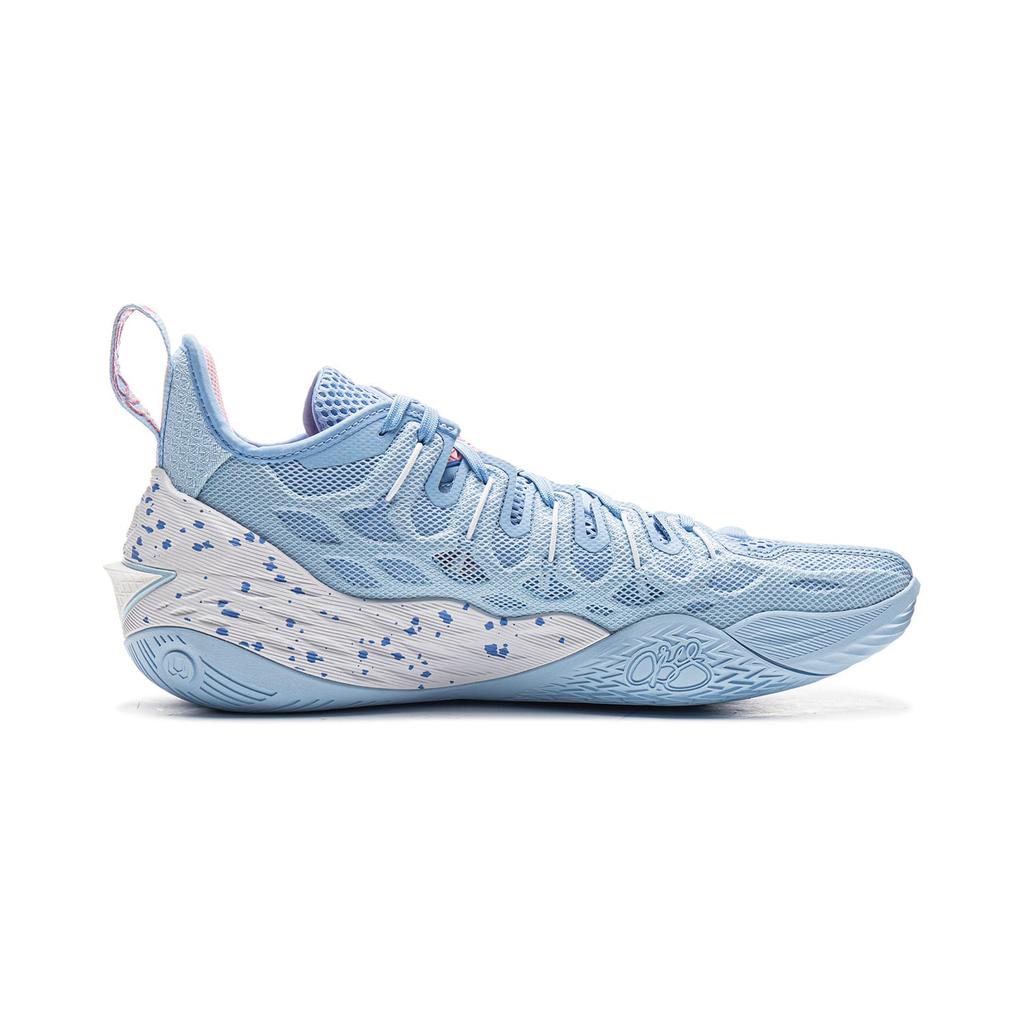 Li Ning Buckets Low top Basketball Shoes Men's Blue ABAV051-55