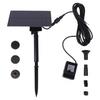 Solar Water Fountain Pump for Small Ponds with 180L/h Maximum Flow Rate