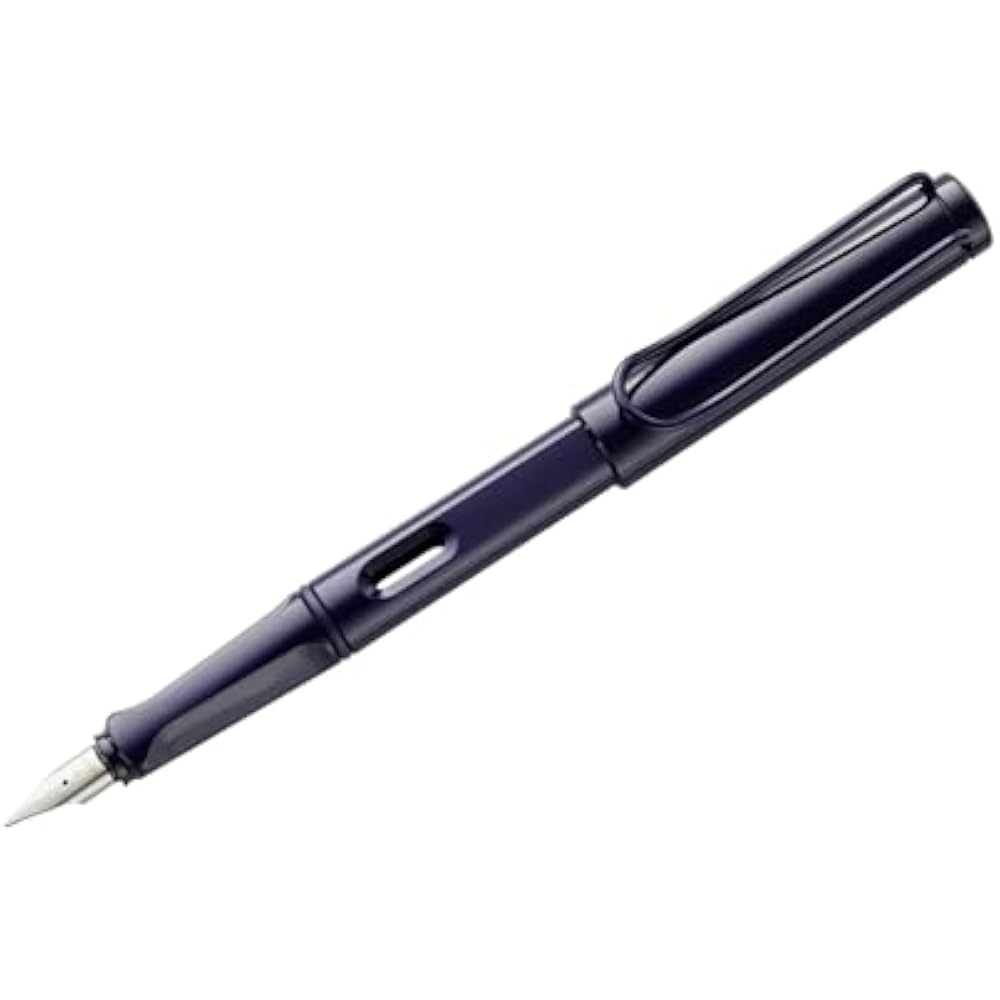 LAMY Ramie Fountain Pen Safari Stationery Writing Instrument Gift (Dark Dusk, Medium)