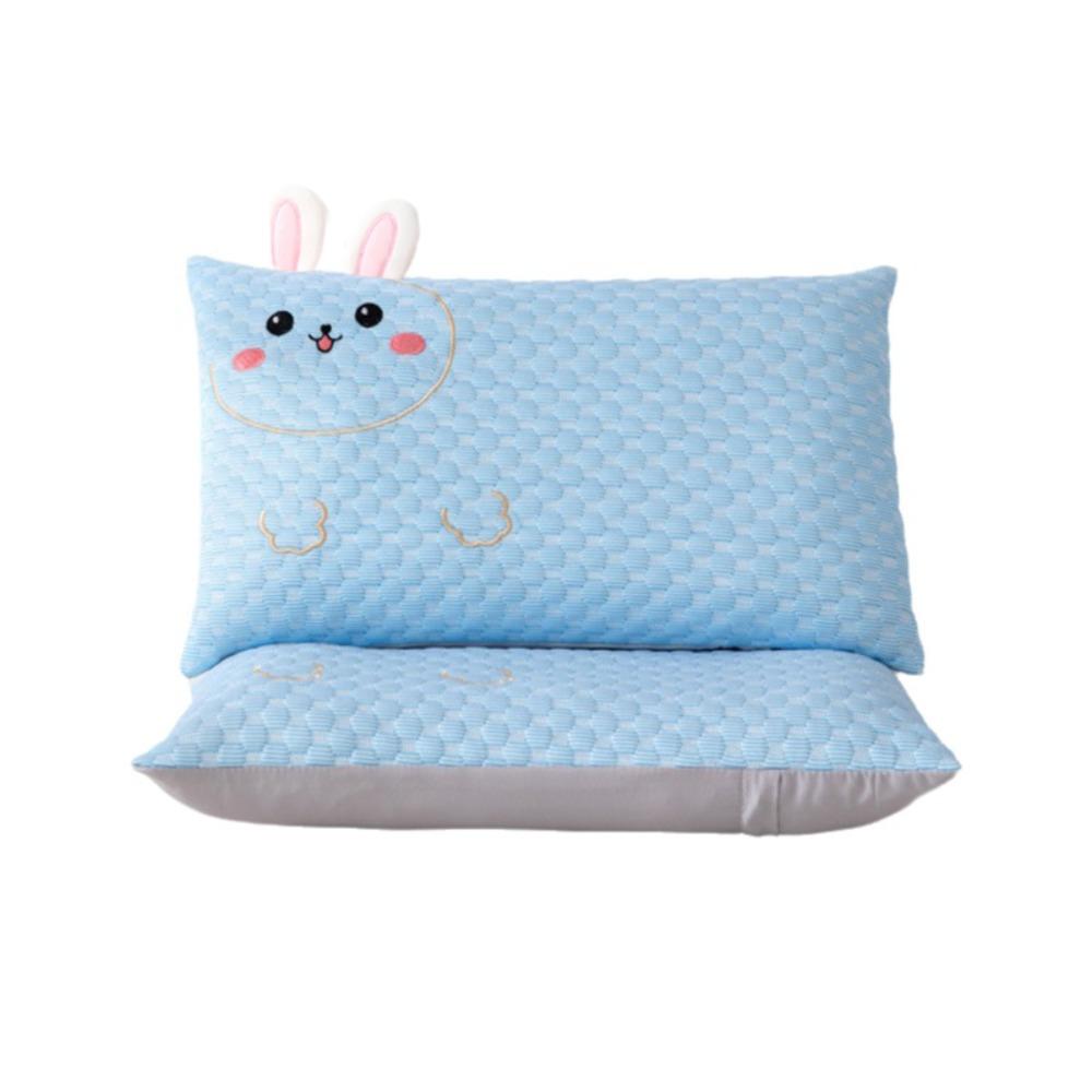2Pcs Cartoon Pattern Summer Ice Bean Pillowcase Rectangular Pillow Protecter  Dormitory