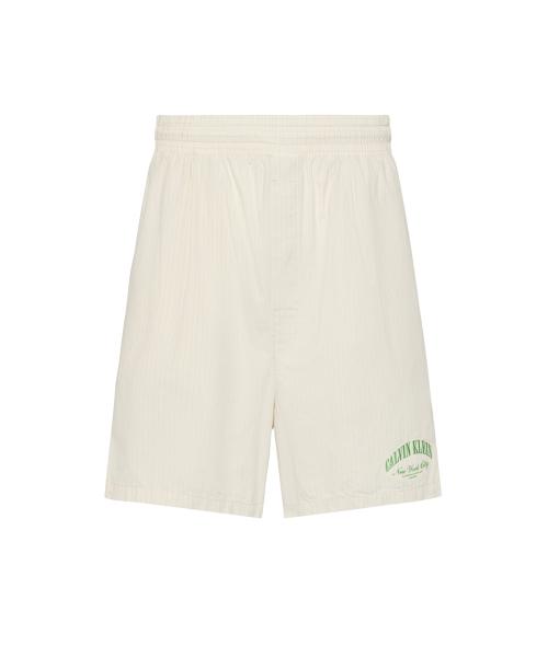 

[CK] Мужские хлопковые поплиновые шорты для сна с принтом NM3011CJV [Отправка из Кореи] 100% Оригинал Ivory - S