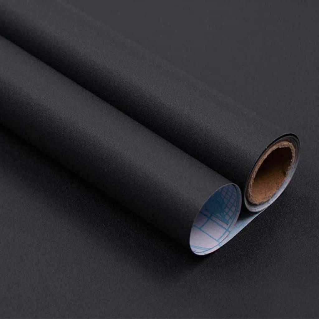 1 Roll Matte Self-adhesive Wallpaper for Walls In Roll Kitchen Cabinet Sticker Furniture Wall Decorations Living Room Cupboards