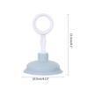 Powerful Suction Cup Small Plunger Portable Unclogger Tool Bathroom Drain Cleaners Remover for Sinks, Bathtubs, Showers