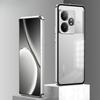 Case for Realme GT 6 / 6T, Frame Case, Silver